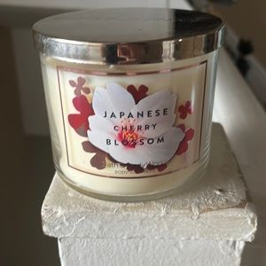 Japanese cherry blossom candle